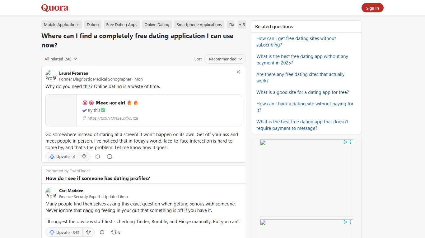 Where can I find a completely free dating application I can use now? - Quora